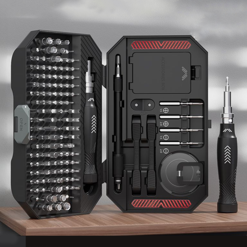 Xiaomi Power Tools - DELIXI 145-in-1 ドライバーセット精密磁気ドライバービットワイヤレスハンドドライバーポータブル修理キットツール