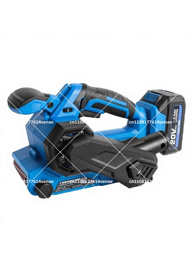 Belt Sander Portable - コード式ハンドヘルドベルトサンダー、木工・金属研磨用ポータブル電動グラインダー＆ポリッシャー