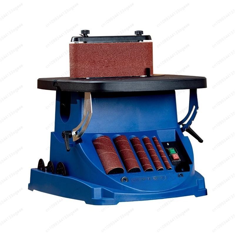 Belt Sander Portable - 振動スピンドル付きポータブル電動木工研磨ベルトサンダー（研磨・研磨用）