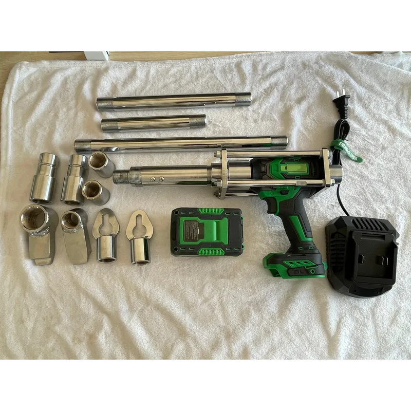 Power Tools Sheets - 5T 21V 4000mAhリチウム電池式電動工具コードレス電動エキスパンダーキット板金サポートロッド（車修理用）