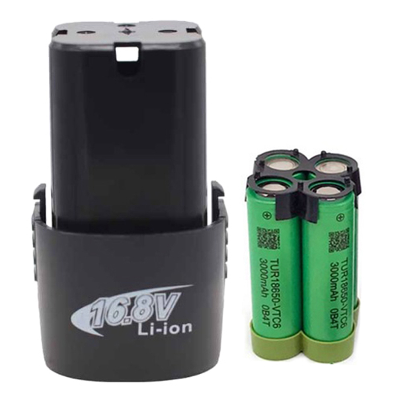 Power Tools Excel - 1Pc 16.8V リチウム電池 18650 リチウムイオン電池電動工具アクセサリーコードレスドライバー電気ドリルバッテリー