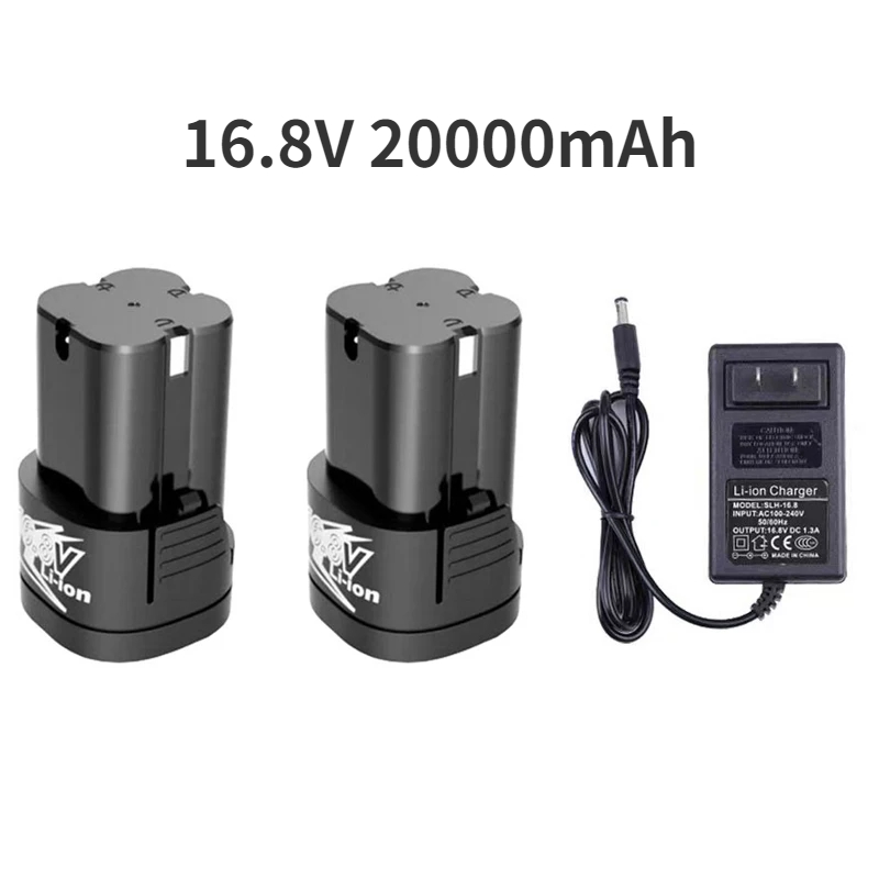 Power Tools Aeg - 20000mAh 16.8V リチウムリチウムイオン充電式バッテリーコードレスドライバー電気ドリルミニアングルグラインダー電動工具用