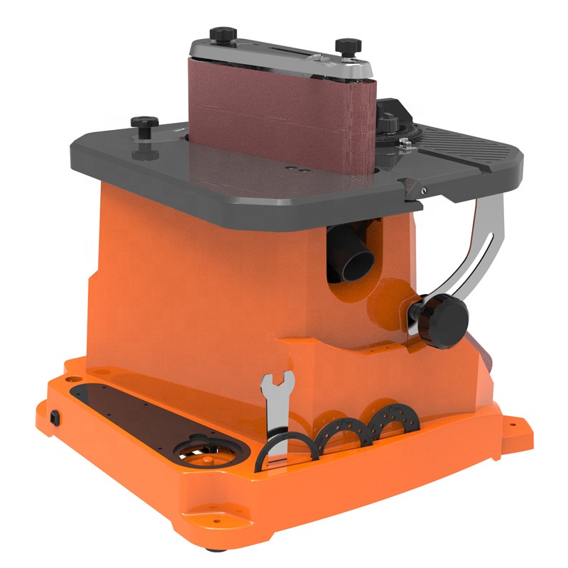 Belt Sander Portable - 人気急上昇中！ポータブル垂直ドラムベルト振動スピンドルサンダー 木工用 直線・曲面対応 多機能木材研磨機