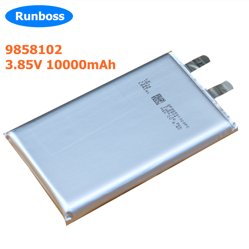 Xiaomi Power Tools - Xiaomi用のオリジナルのポリマー電池,統合セル付きパワーバンク,9858102, 3.85v,10000mah
