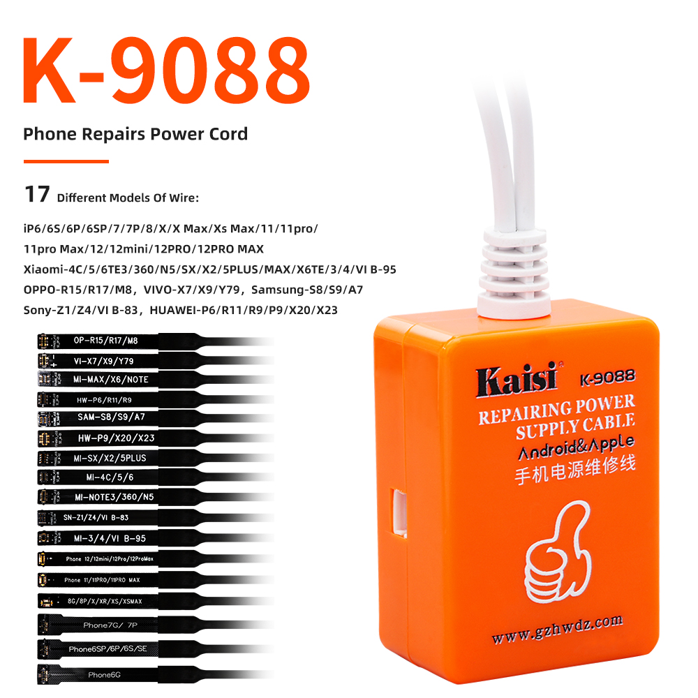 Kaisi-電源テストケーブル,携帯電話ブートライン,And - Xiaomi Power Tools のレビューと価格