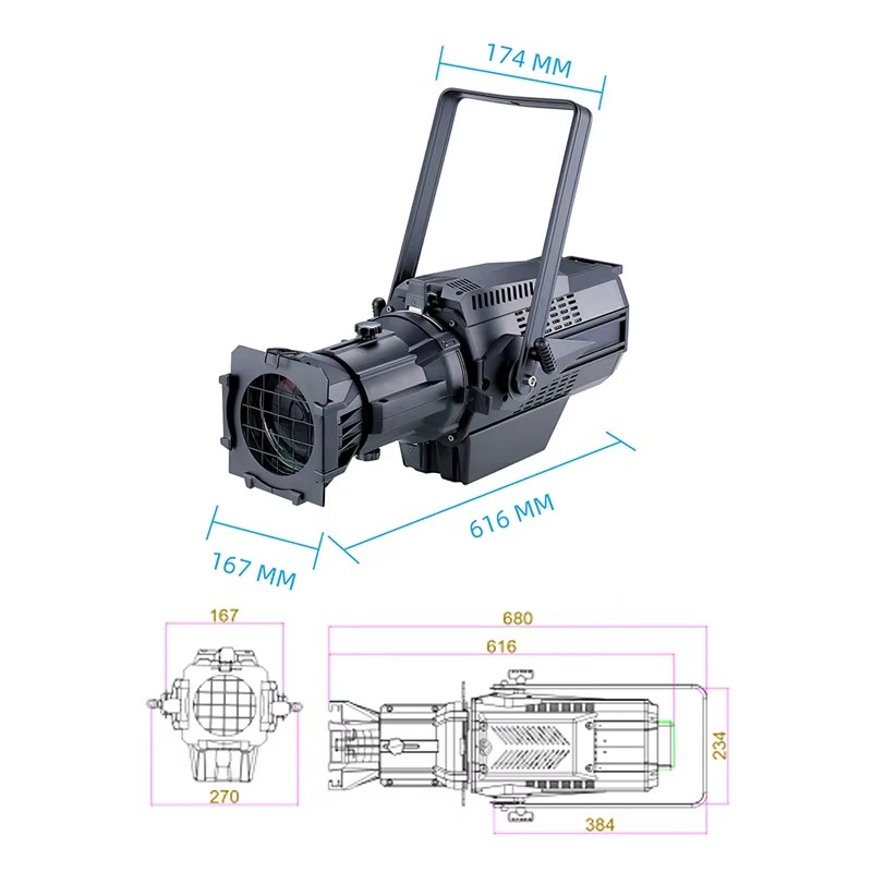 卸売600WウォームホワイトステージライトCOBズームイメー - Power Tools Images のレビューと価格