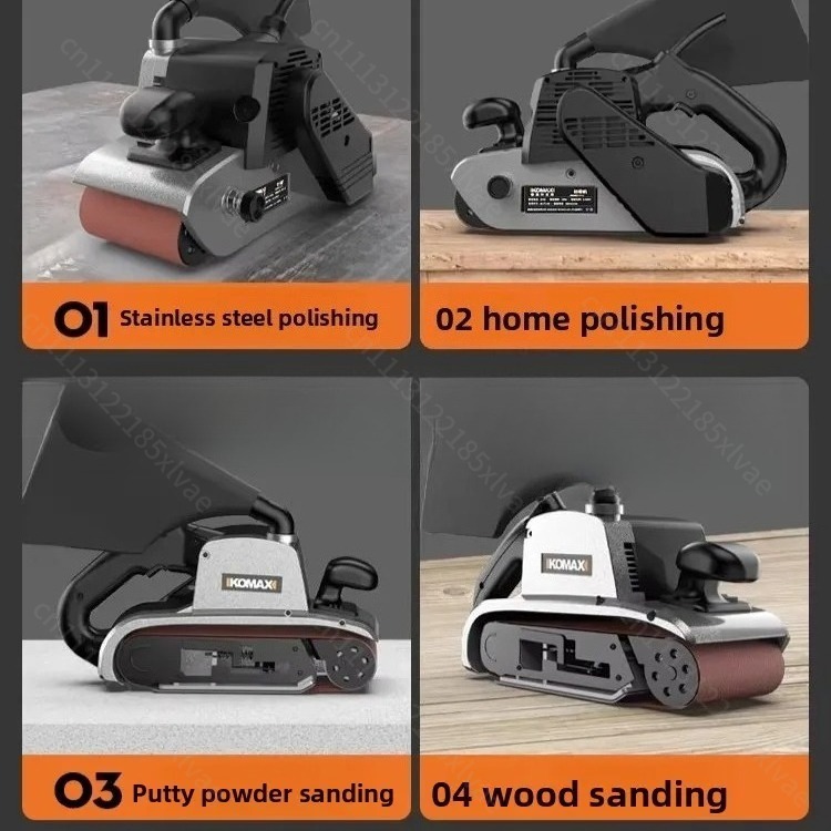 高出力ポータブルタンクベルトサンダー、木材表面研磨用小型電動 - Belt Sander Portable のレビューと価格