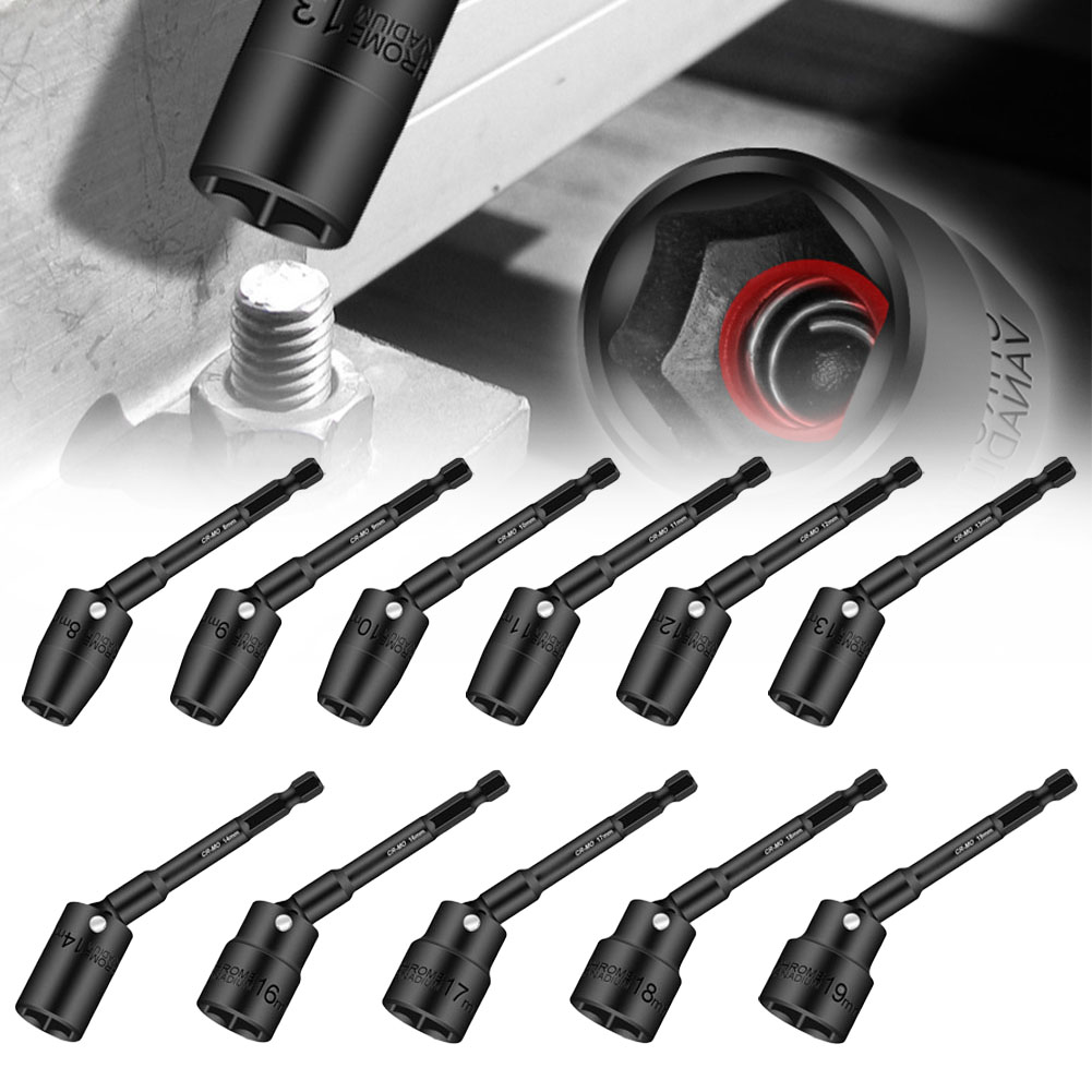 1個 100mm 六角ソケット H8-H19 360度回転ヘ - Power Tools Excel のレビューと価格
