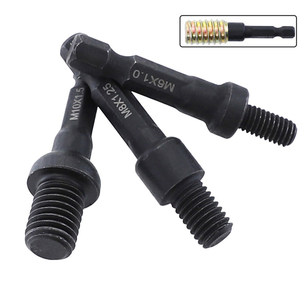 3 個ソケットアダプター M6/M8/M10 Cr-Mo セ - Power Tools Excel のレビューと価格