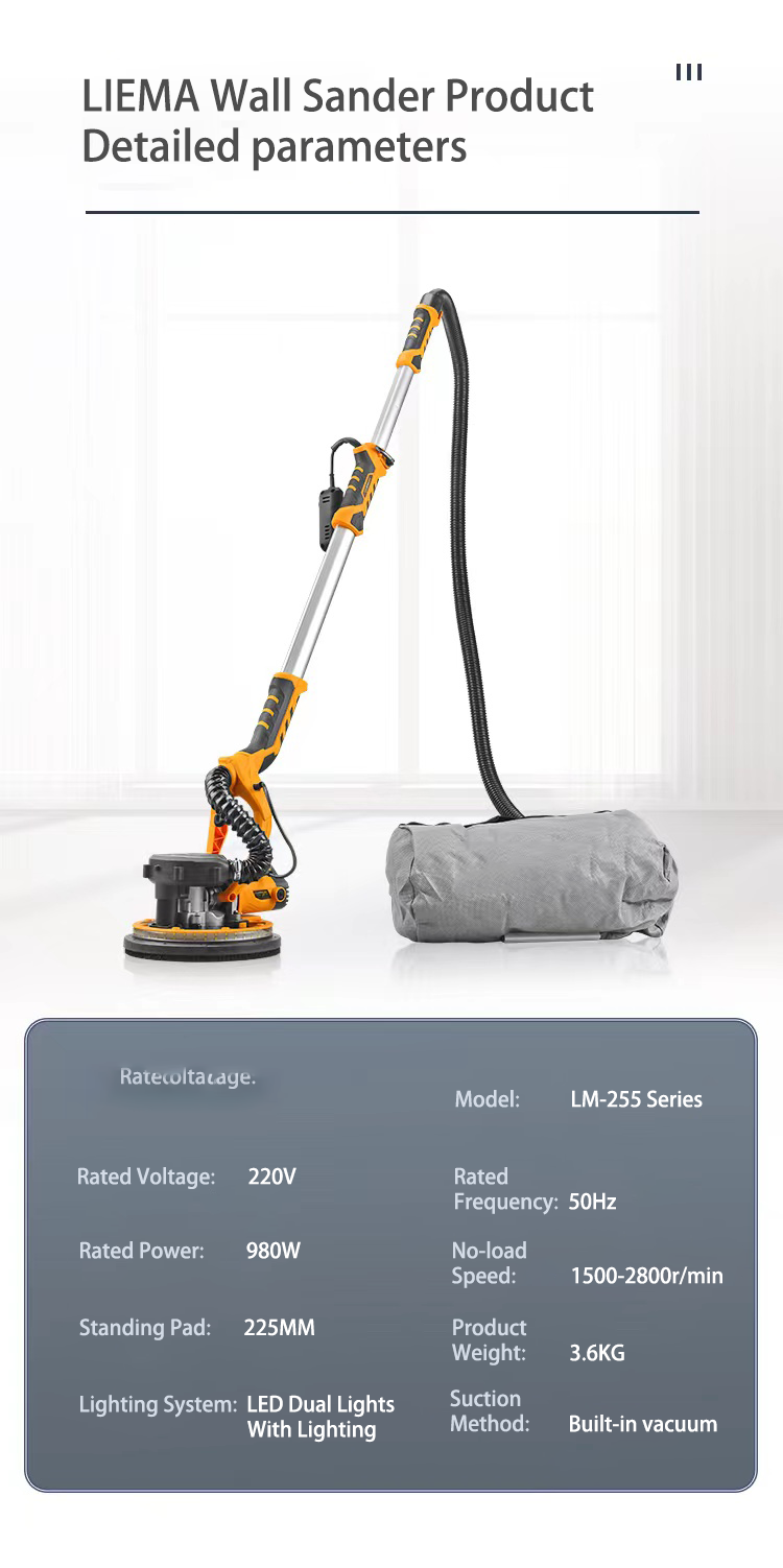 ポータブル電動ダブルランプベルト壁面研磨機 220V ロング - Belt Sander Portable のレビューと価格