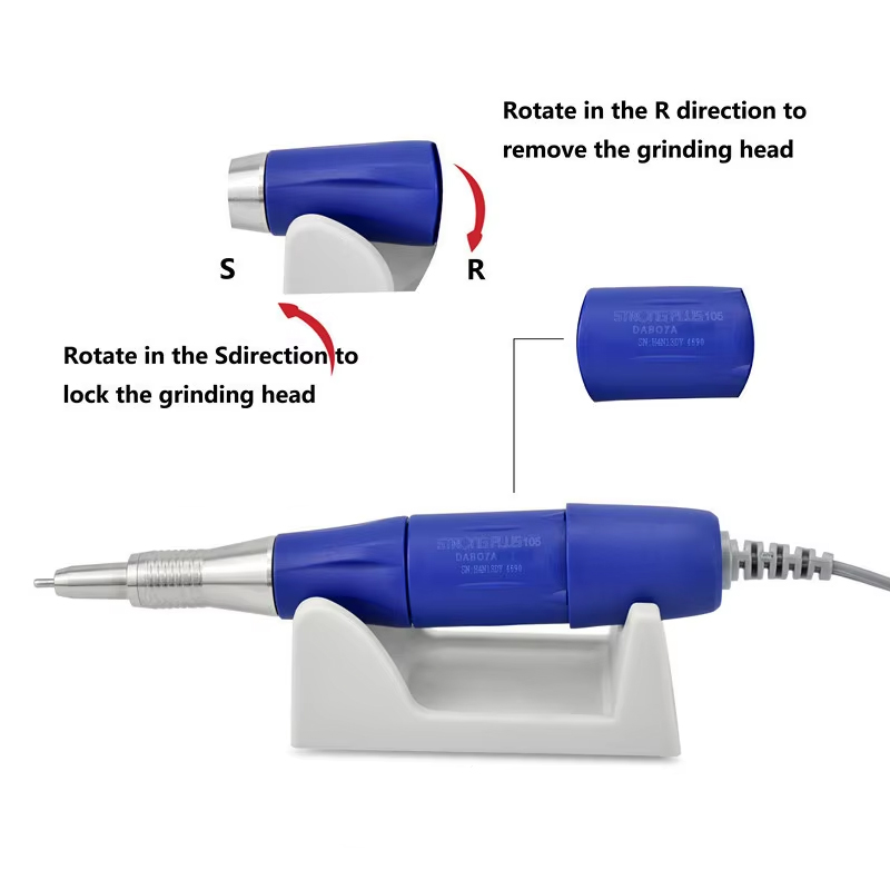 マイクロモーターハンドピース 40K RPM 強力 105  - Power Tools On Sale のレビューと価格