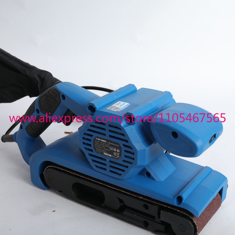 3インチ900ワット全速度ポータブル電動ベルトサンダー、木材 - Belt Sander Portable のレビューと価格