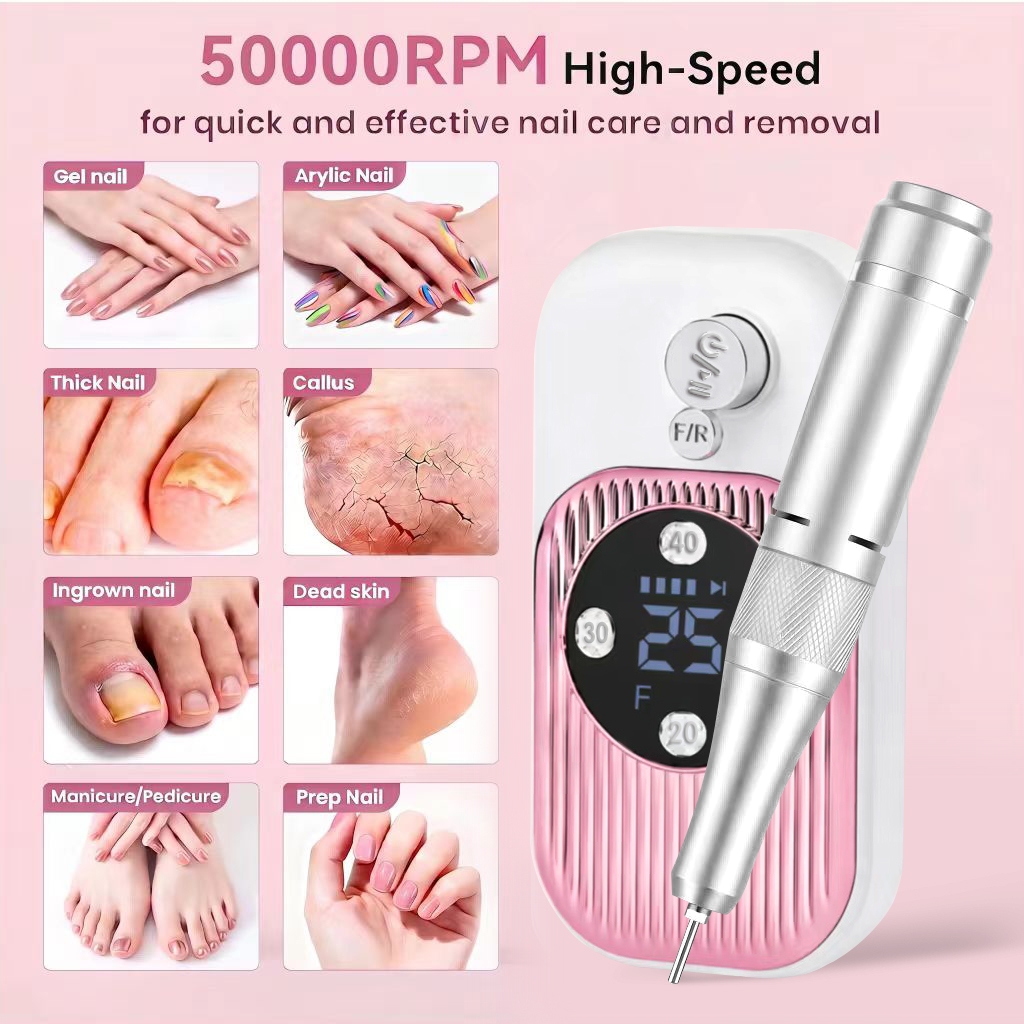 50000RPM高速電動ネイルドリル アクリルネイル用 30 - Power Tools Excel のレビューと価格