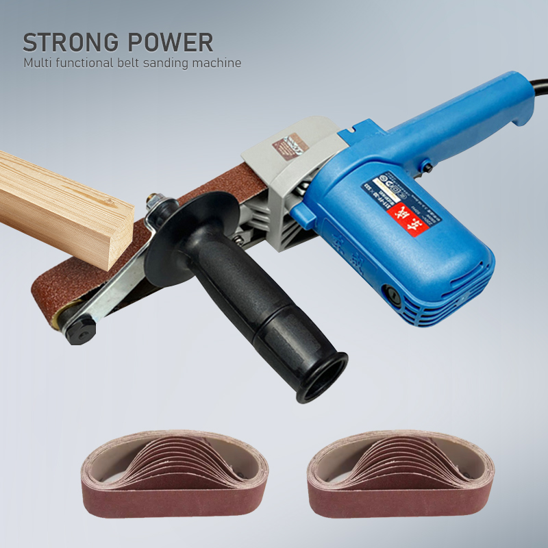 ハイパワーバフ研磨機 木工用 可変速 ポータブル ベルトサン - Belt Sander Portable のレビューと価格