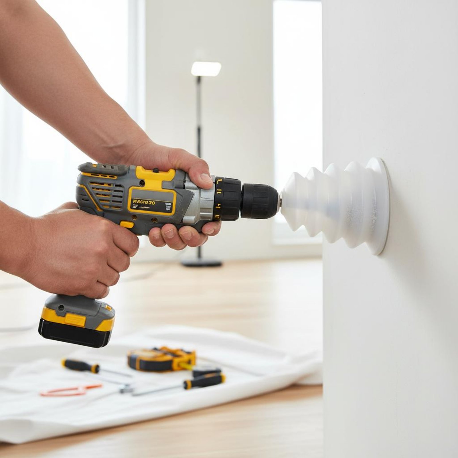ドリル集塵ボウル 取り付け簡単 ハンマードリルダストカバー  - Power Tools Hammer のレビューと価格