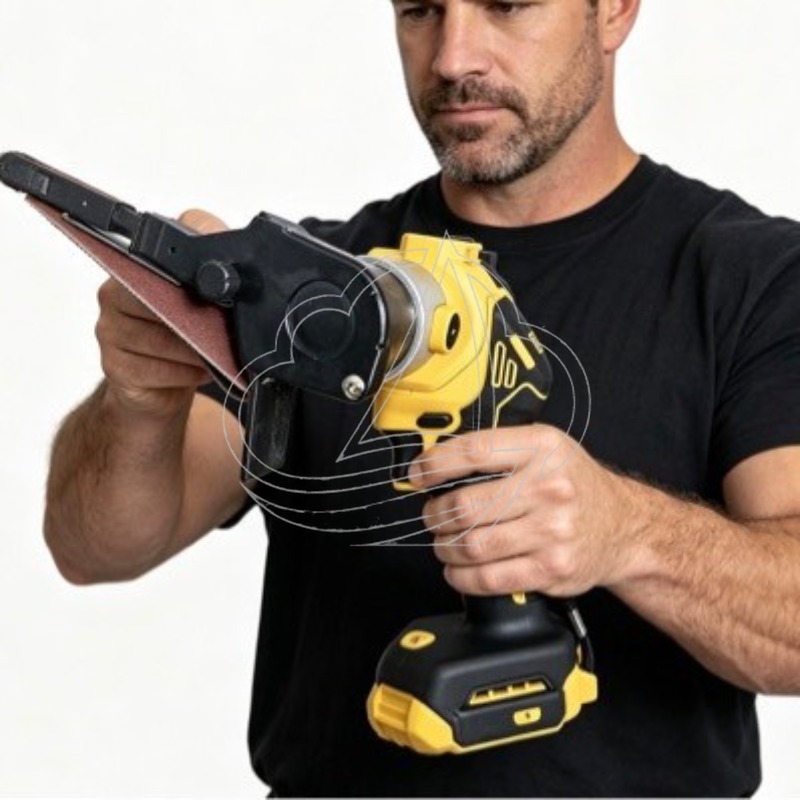 コードレスハイパワーベルトサンダー携帯用木材金属研磨工具 - Belt Sander Portable のレビューと価格