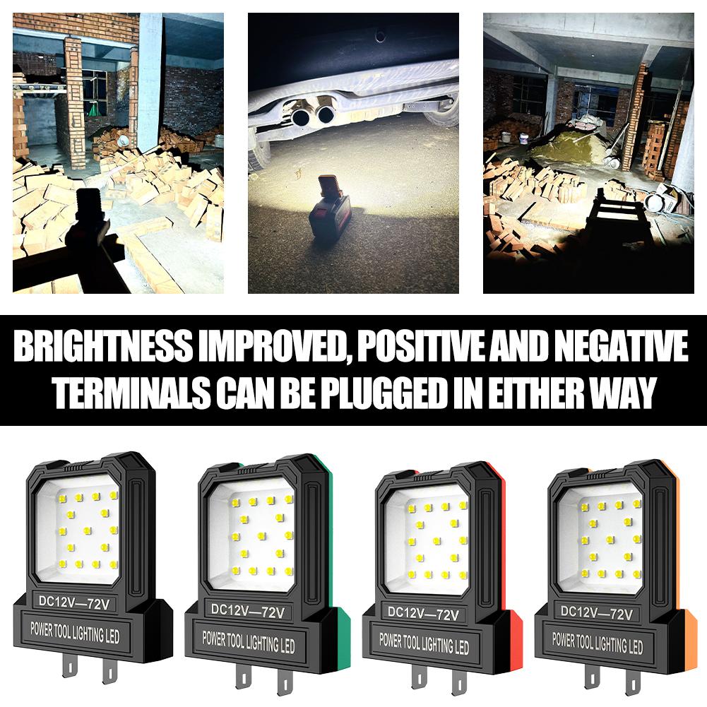 12V-85V 電動工具自動車修理 LED ワークライト懐中 - Power Tools Battery Repair のレビューと価格