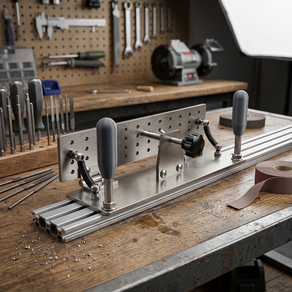 1Pc ポータブル V クランプベルトサンダーステンレス鋼  - Belt Sander Portable のレビューと価格